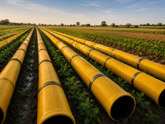 Agricultural irrigation pipe application Agricultural irrigation pipe application